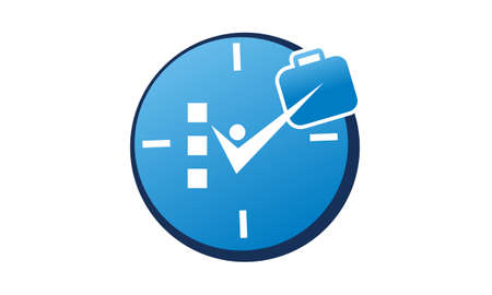 Success Businessman Logo Design Template Vector.のイラスト素材