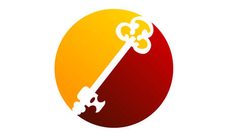 Key Of Success Life icon Vector illustration.のイラスト素材