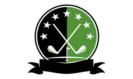 Golf Club Academy icon Vector illustration.のイラスト素材