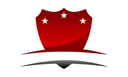 Shield Emblem Template Blankのイラスト素材