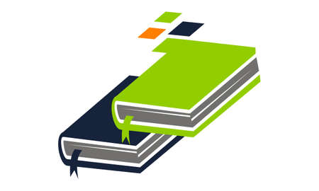 Online Book Appのイラスト素材