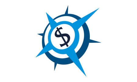 Dollar Advisory Logo Design Template Vectorのイラスト素材