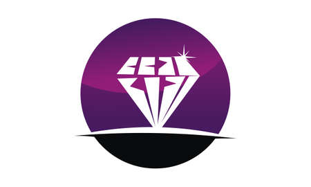 Diamond symbol template design.のイラスト素材