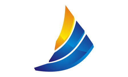 Dynamic bar business icon design template illustration.のイラスト素材