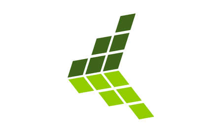 Business bar icon design template illustration.のイラスト素材