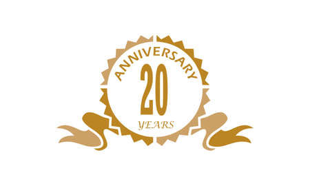 Years Ribbon Anniversary Vector Illustration のイラスト 素材 ストックフォト 写真素材のstock Foto ストックドットフォト