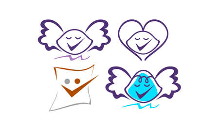 symbol Vector Template Setのイラスト素材