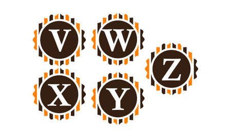 Best Quality Template Setのイラスト素材