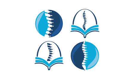 Spinal Injury Education Setのイラスト素材