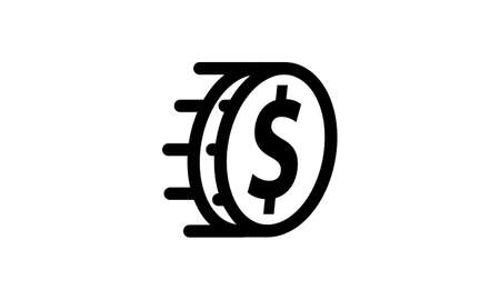 Money Template Icon Isolatedのイラスト素材