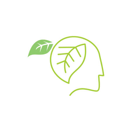 Leaf Logo Design Vector Template Isolatedのイラスト素材