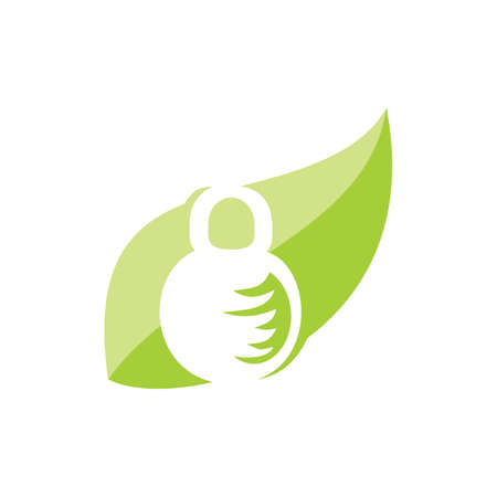 Leaf Logo Design Vector Template Isolatedのイラスト素材