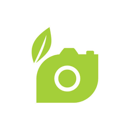 Leaf Logo Design Vector Template Isolatedのイラスト素材