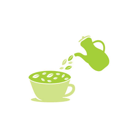 Leaf Logo Design Vector Template Isolatedのイラスト素材