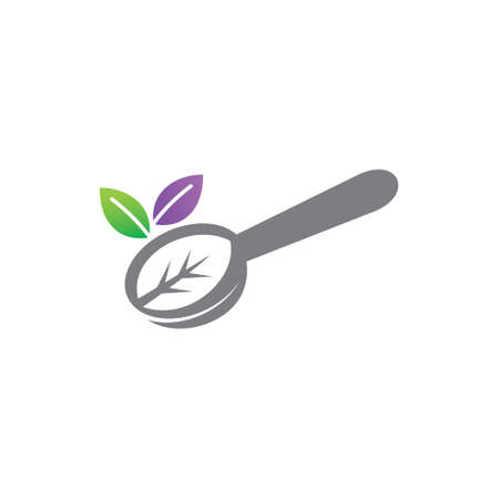 Leaf Logo Design Vector Template Setのイラスト素材