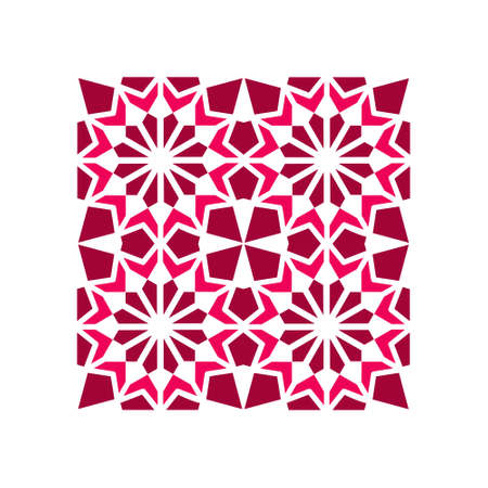 Pattern Geometric Islamic Background Template Vector Artのイラスト素材