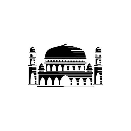 Mosque icon vector Illustration design templateのイラスト素材