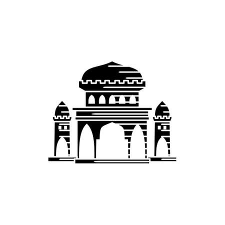 Mosque icon vector Illustration design templateのイラスト素材