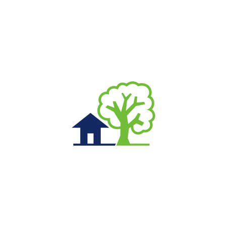Real Estate Home Property Design Template Vectorのイラスト素材