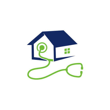 Real Estate Home Property Design Template Vectorのイラスト素材