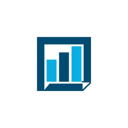 Accounting Tax Financial Business Logo Design Template Vectorのイラスト素材