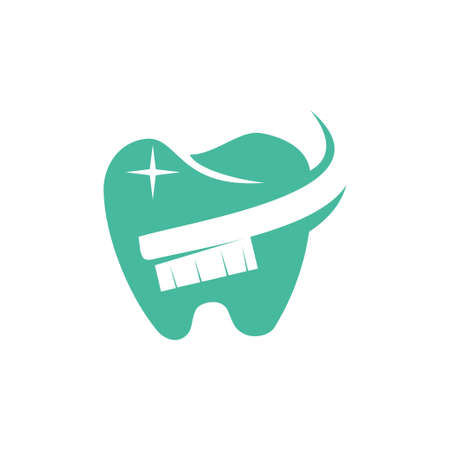 Dental Clinic Logo Tooth abstract design vector templateのイラスト素材