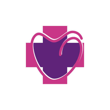 Cross Health Care Medical Logo Icon Symbol Emblemのイラスト素材