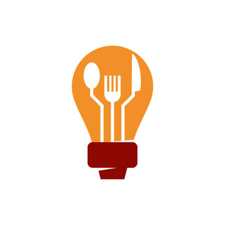 Restaurant Service Abstract Logo Template Symbol Iconのイラスト素材