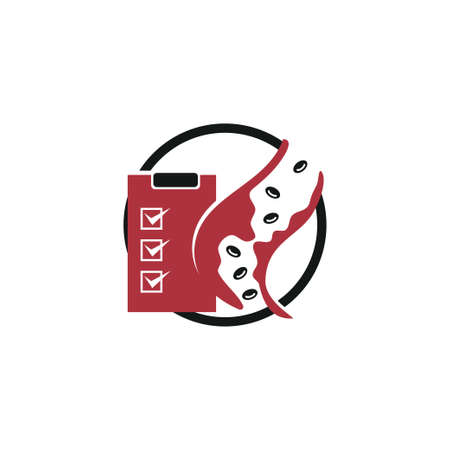 Cholesterol in artery health risk vector design Illustrationのイラスト素材