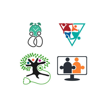 Trust Commitment Teamwork Together Business Illustration Vectorのイラスト素材