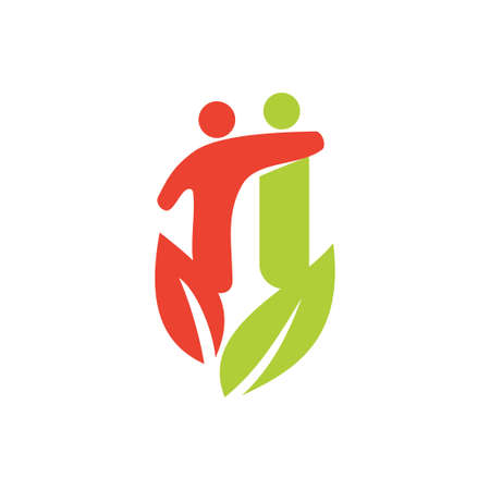 Commitment Teamwork Together Business Logo Illustration Vectorのイラスト素材