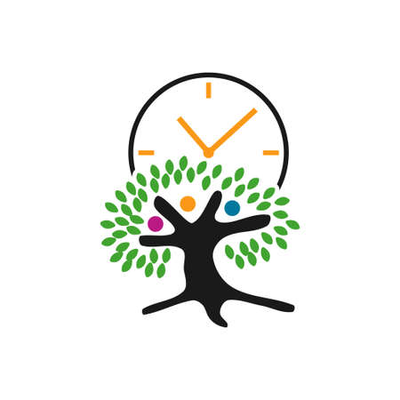 Commitment Teamwork Together Business Logo Illustration Vectorのイラスト素材