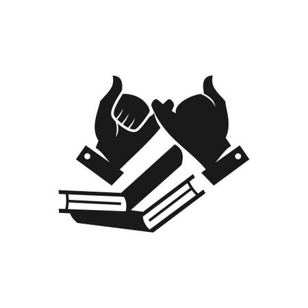 Commitment Teamwork Together Black Logoのイラスト素材