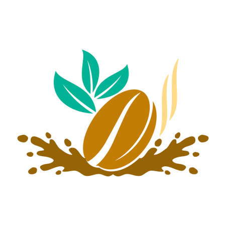 Coffee   Template Vector Icon Illustration Design Isolatedのイラスト素材