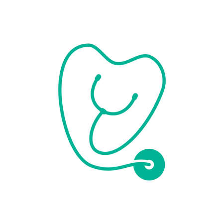 Medical Health Clinic Illustration logo  templateのイラスト素材