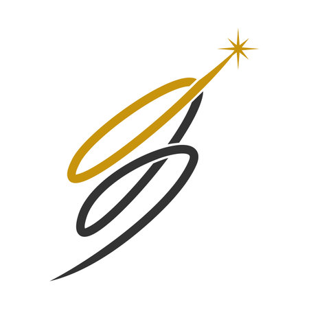 success prosperity action prestige Logo template isolatedのイラスト素材