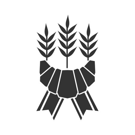 Bakery logo badge template Icon Illustration Brand Identityのイラスト素材