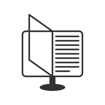 Online education logo template template Icon Illustration Brand Identityのイラスト素材