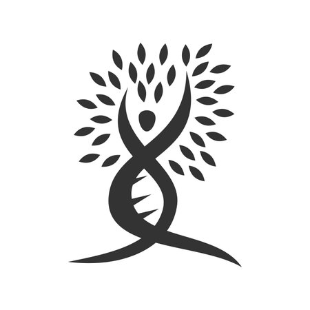 People Tree Vector Logo Template template Icon Illustration Brand Identity.Isolated and flat illustration. graphicのイラスト素材