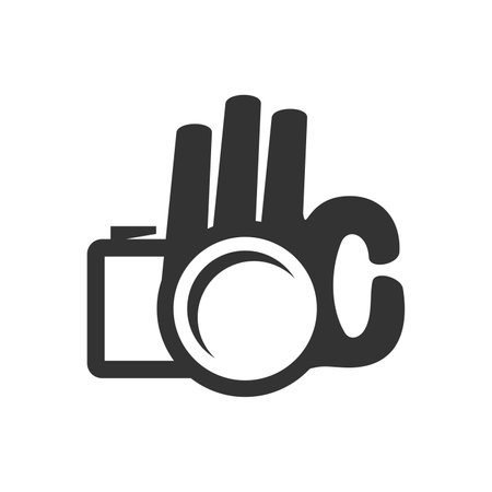 Photography Logo template Icon Illustration Brand Identity.Isolated and flat illustration. Vector graphicのイラスト素材