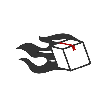 delivery logo template Icon Illustration Brand Identity. Isolated and flat illustration. Vector graphicのイラスト素材