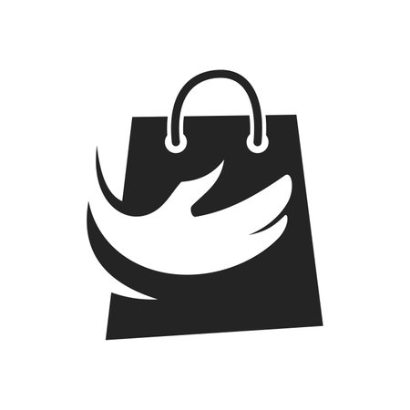 shop logo template Icon Illustration Brand Identity. Isolated and flat illustration. Vector graphicのイラスト素材