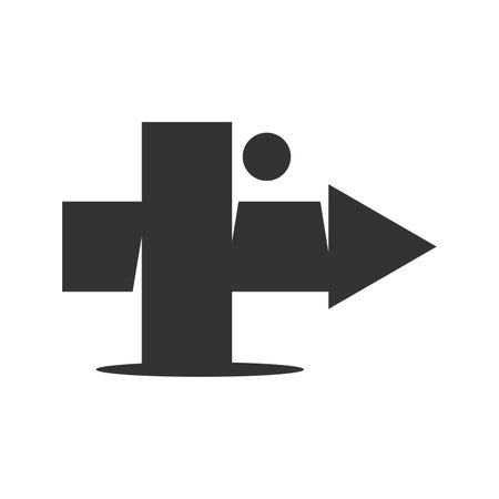 health logo template. Icon Illustration Brand Identity. Isolated and flat illustration. Vectorのイラスト素材