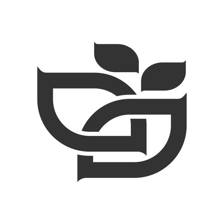eco logo template. Icon Illustration Brand Identity. Isolated and flat illustration. Vector graphicのイラスト素材