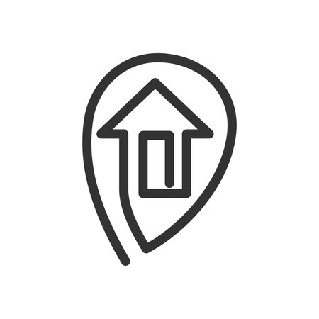home logo template. Icon Illustration Brand Identity. Isolated and flat illustration. Vector graphicのイラスト素材