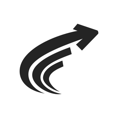 fast logo template. Icon Illustration Brand Identity. Isolated and flat illustration. Vector graphicのイラスト素材