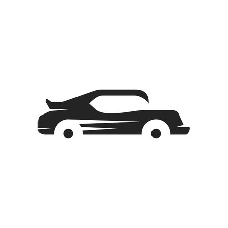 car logo template. Icon Illustration Brand Identity. Isolated and flat illustration. Vector graphicのイラスト素材