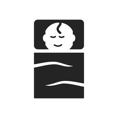 baby logo template. Icon Illustration Brand Identity. Isolated and flat illustration. Vector graphicのイラスト素材