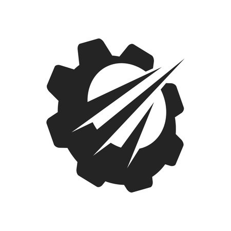 gear service template Isolated. Brand Identity. Icon Abstract Vector graphicのイラスト素材