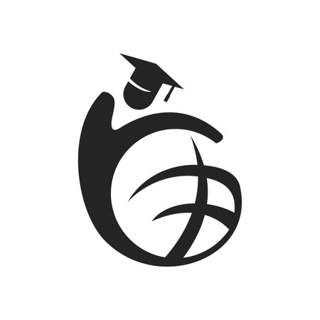 learning  template Isolated. Brand Identity. Icon Abstract Vector graphicのイラスト素材